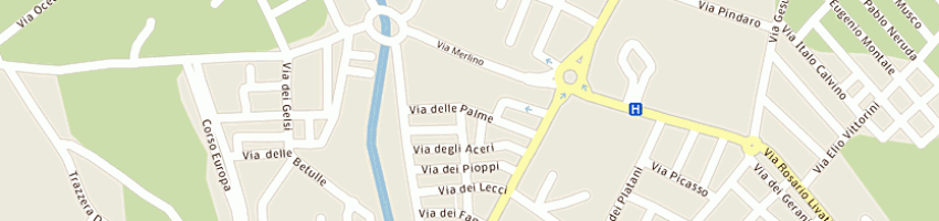 Mappa della impresa kamarina medica srl a COMISO