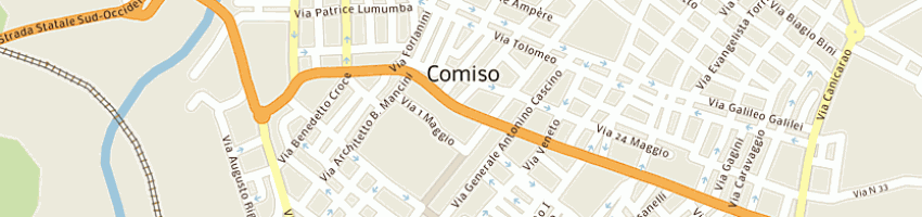 Mappa della impresa interdonato tiziana e c sas a COMISO