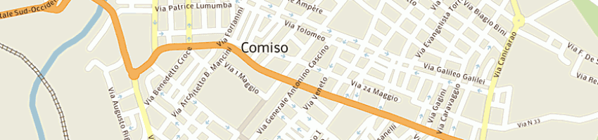 Mappa della impresa boscarino emanuele a COMISO