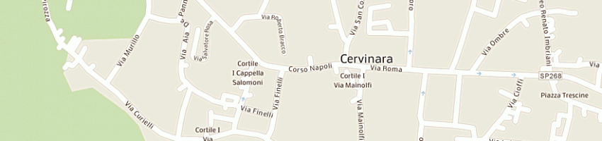 Mappa della impresa taddeo raffaele a CERVINARA