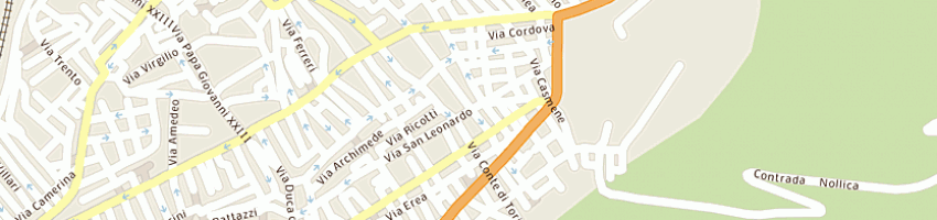 Mappa della impresa arte flora di danilo disca a COMISO