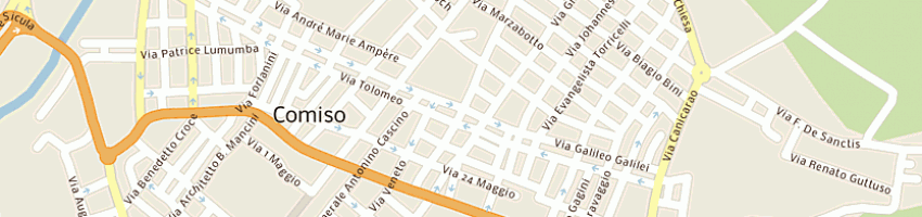 Mappa della impresa incardona giuseppe a COMISO