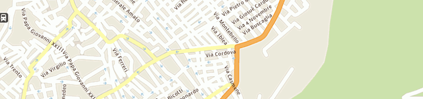 Mappa della impresa gurrieri nunzio a COMISO