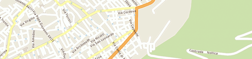 Mappa della impresa edil casmene di rimmaudo vincenzo a COMISO