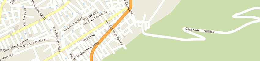 Mappa della impresa gagliano francesco a COMISO