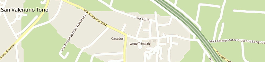 Mappa della impresa ferrante giuseppe a SAN VALENTINO TORIO