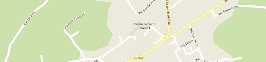 Mappa della impresa poste italiane a CASALBORDINO