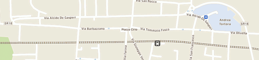Mappa della impresa centro dentale meridiana sas di fezza vincenzo a PAGANI