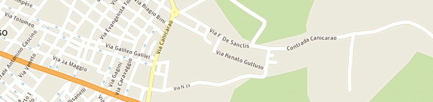 Mappa della impresa diana balestre sas di gambini e tummino a COMISO