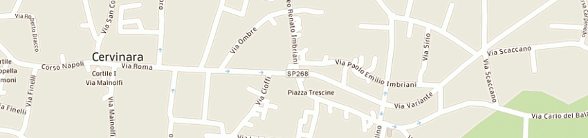 Mappa della impresa gioielleria di dente tony a CERVINARA