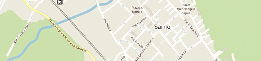 Mappa della impresa colorificio 2r sas di robustelli francesco e c a SARNO