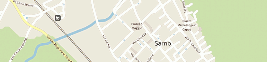Mappa della impresa funeral home di coraggio franceschina a SARNO