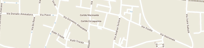 Mappa della impresa ufficio delle entrate a PAGANI