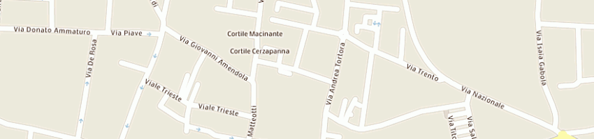Mappa della impresa il fruttivendolo sas di anfibio annamaria e c a PAGANI