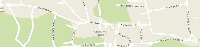 Mappa della impresa pisaniello pasquale a CERVINARA