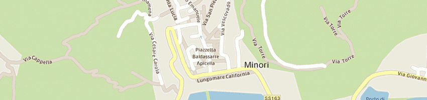 Mappa della impresa hotel villa romana a MINORI