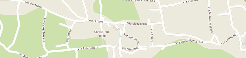 Mappa della impresa bar marro italo a CERVINARA