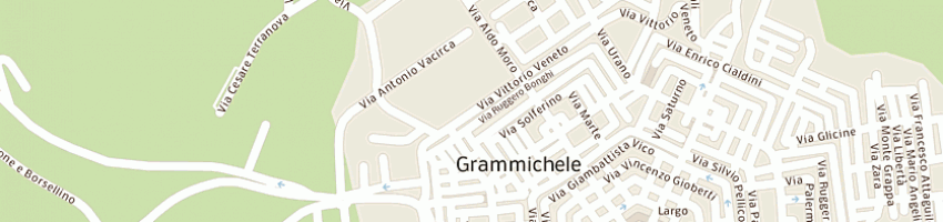 Mappa della impresa associazione generale artigiani provinciale della provincia di catania confartigianato a GRAMMICHELE
