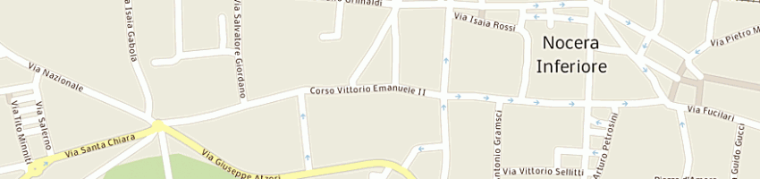 Mappa della impresa bar rispoli lucia a NOCERA INFERIORE