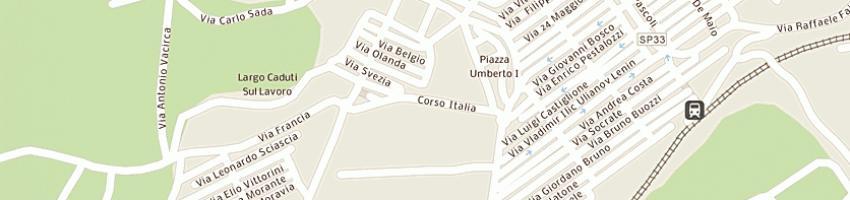Mappa della impresa la brace snc di manticello salvatore e tasca eleonora rosa a GRAMMICHELE
