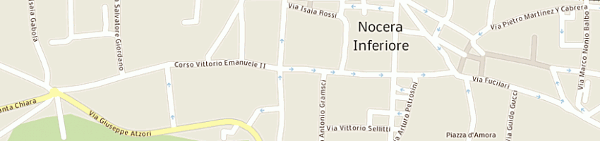 Mappa della impresa soter sas di guarnaccia gaetano e c a NOCERA INFERIORE