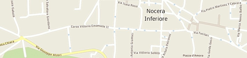 Mappa della impresa boutique arianna kids di scala annamaria a NOCERA INFERIORE