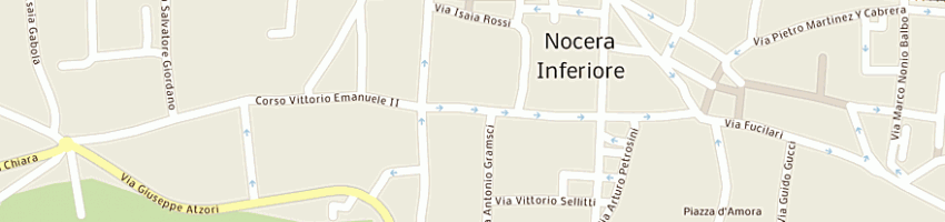 Mappa della impresa celentano rosalba a NOCERA INFERIORE