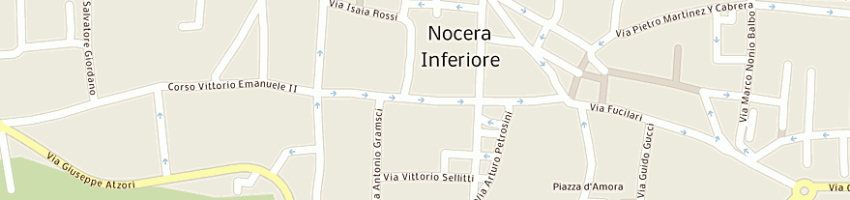 Mappa della impresa de chiara enrico e vittorio snc a NOCERA INFERIORE
