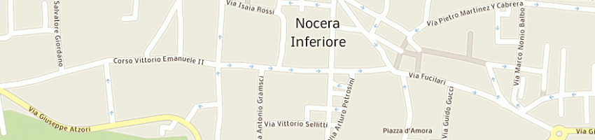 Mappa della impresa villani sncdi margarido e fiamma a NOCERA INFERIORE