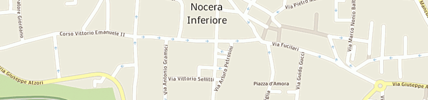 Mappa della impresa califano giovanni a NOCERA INFERIORE