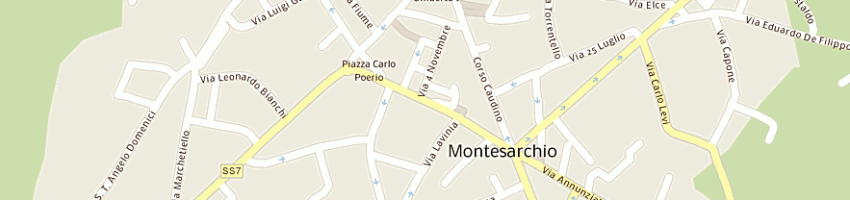 Mappa della impresa aegon sas di milone pietro e c a MONTESARCHIO