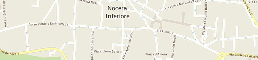 Mappa della impresa ottica caso a NOCERA INFERIORE