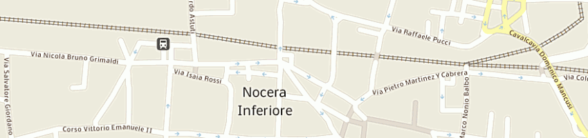 Mappa della impresa flli vittorioso di vittorioso c e r snc a NOCERA INFERIORE