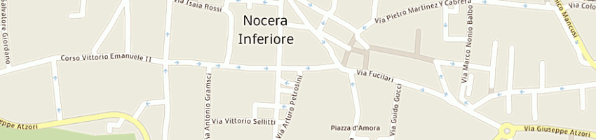 Mappa della impresa jolly donna di gennaro rinaldi e c sas a NOCERA INFERIORE