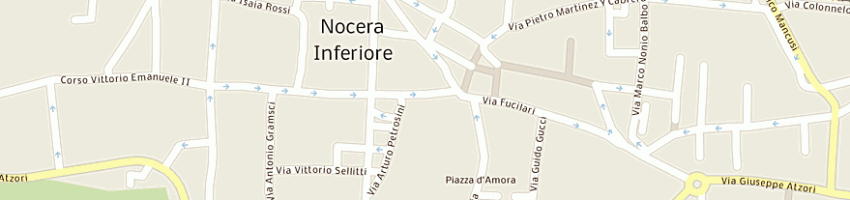 Mappa della impresa montuori anna a NOCERA INFERIORE