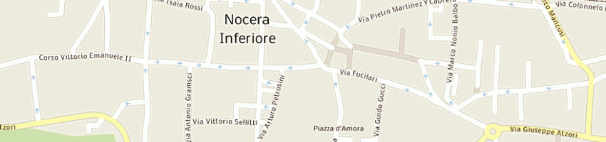 Mappa della impresa della porta antonio srl a NOCERA INFERIORE