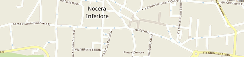 Mappa della impresa cuccaro sabato a NOCERA INFERIORE