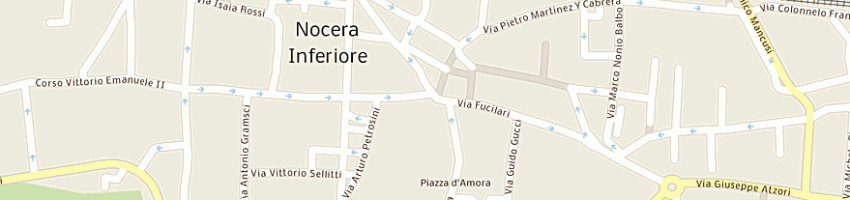 Mappa della impresa peca sas di pepe alfonso e c a NOCERA INFERIORE