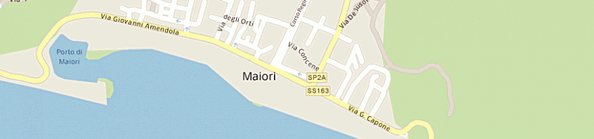 Mappa della impresa albergo reginna palace a MAIORI