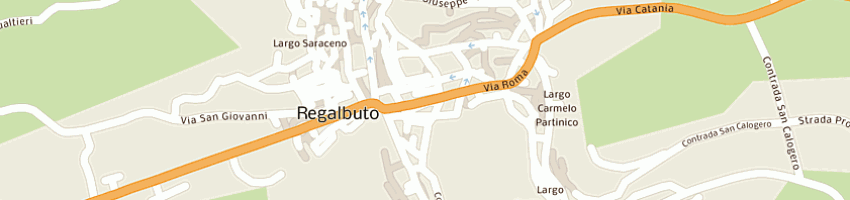 Mappa della impresa ruggieri giuseppe a REGALBUTO