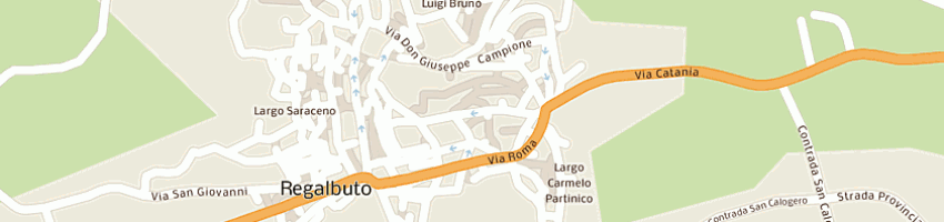 Mappa della impresa studio comm serra carmelo ugo a ENNA