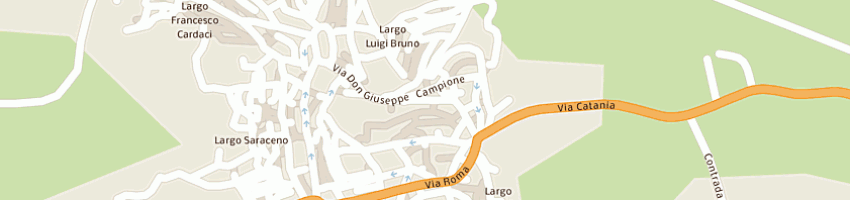 Mappa della impresa scravaglieri giuseppe a REGALBUTO