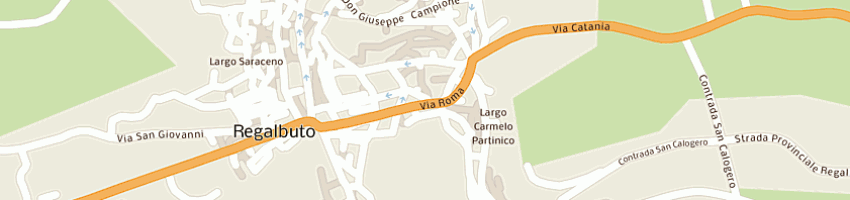 Mappa della impresa alleanza assicurazioni spa a REGALBUTO