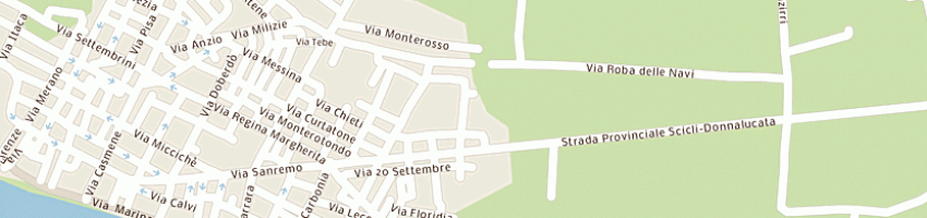 Mappa della impresa gisa fashions e foods srl a SCICLI