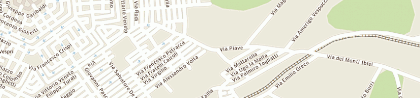 Mappa della impresa fragapane carni srl a GRAMMICHELE