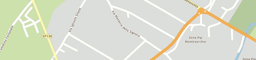 Mappa della impresa edil vetro srl a MONTESARCHIO