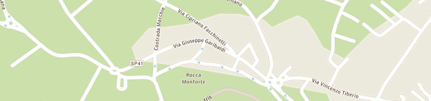 Mappa della impresa impresa pompe funebri la monforte di domenico clera a CAMPOBASSO