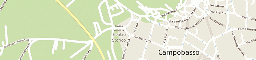 Mappa della impresa farmacia paolo dr pasquale a CAMPOBASSO