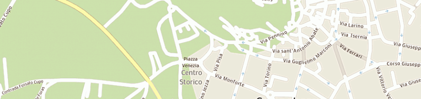 Mappa della impresa pizza in piazza di calcutto silvana a CAMPOBASSO