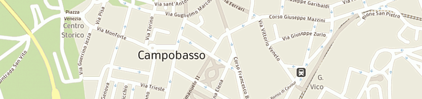 Mappa della impresa croce rossa italiana a CAMPOBASSO